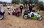 gruppo Maxdemon Yzf Off in partenza